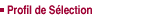 Profil de s�lection